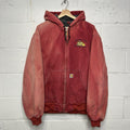Vintage Carhartt Fleece-Lined Active Jacket “Dark Red” J158 DKR