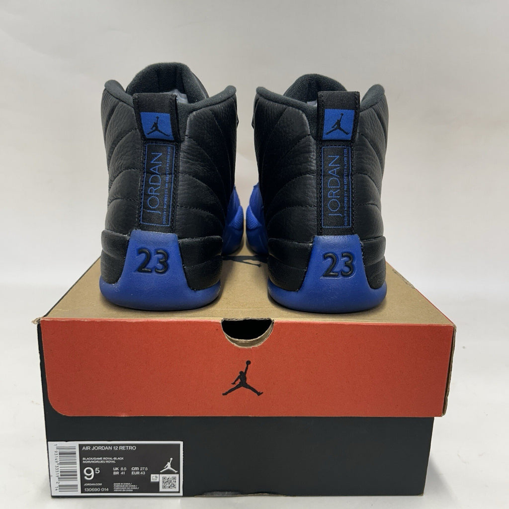 Nike Air Jordan 12 Retro OG “Game Royal/Black Blue” 130690-014 Men's 9.5 Worn
