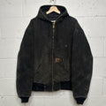 Vintage Carhartt Quilted Hooded Active Jacket “Onyx” J06 ONX