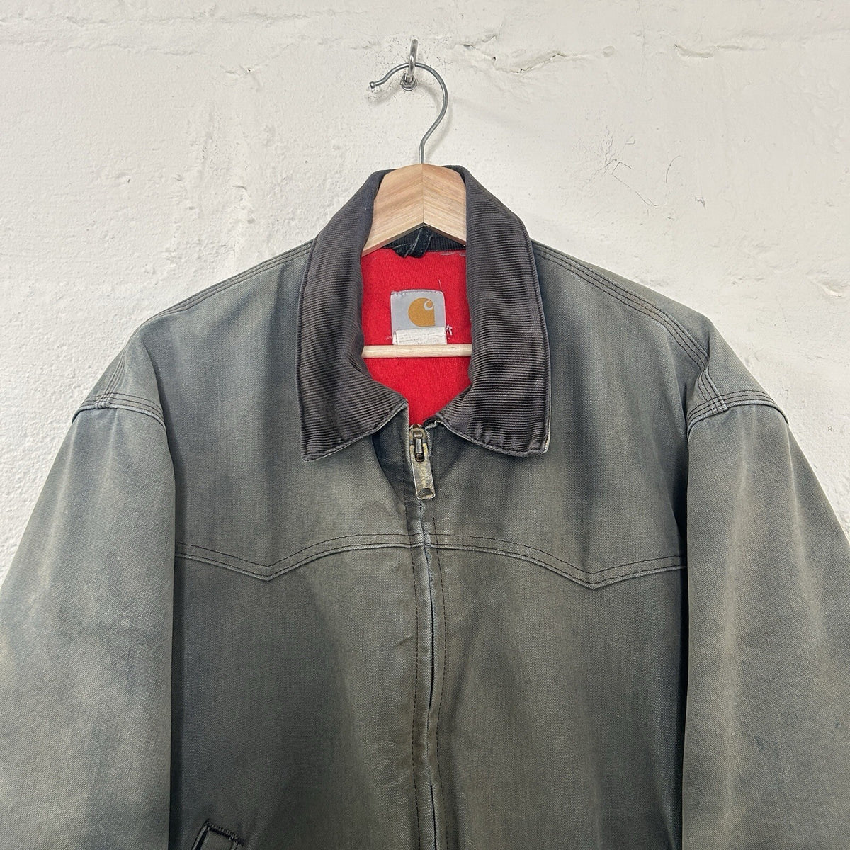Faded Vintage Carhartt Quilted Sante Fe Jacket “Black” J13 BLK Men’s Large