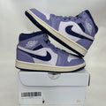 Nike Air Jordan 1 Mid SE WMNS “Light Purple Chenille” DZ3745-500 Women’s 6 New