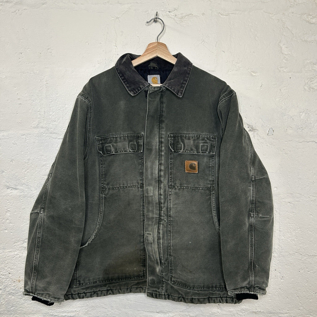 Vintage Carhartt Quilted Artic Jacket “Moss Green” C26 MOS Men’s Large