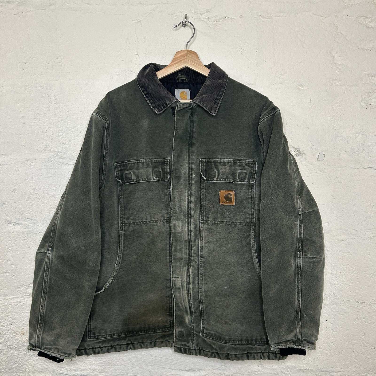 Vintage Carhartt Quilted Artic Jacket “Moss Green” C26 MOS Men’s Large