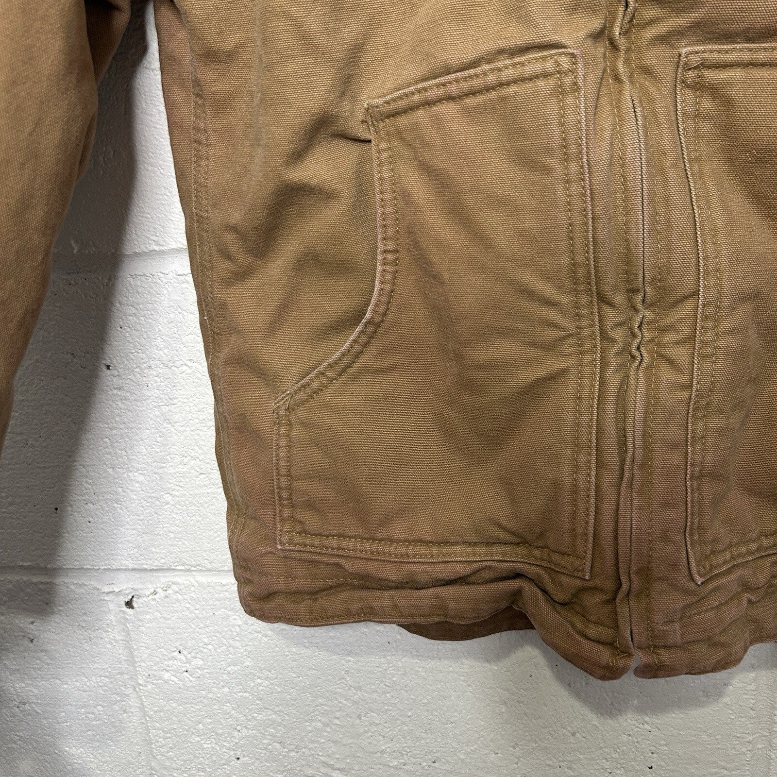 Vintage Carhartt Sherpa-Lined Ridge Jacket “Camel” YYC61 CML
