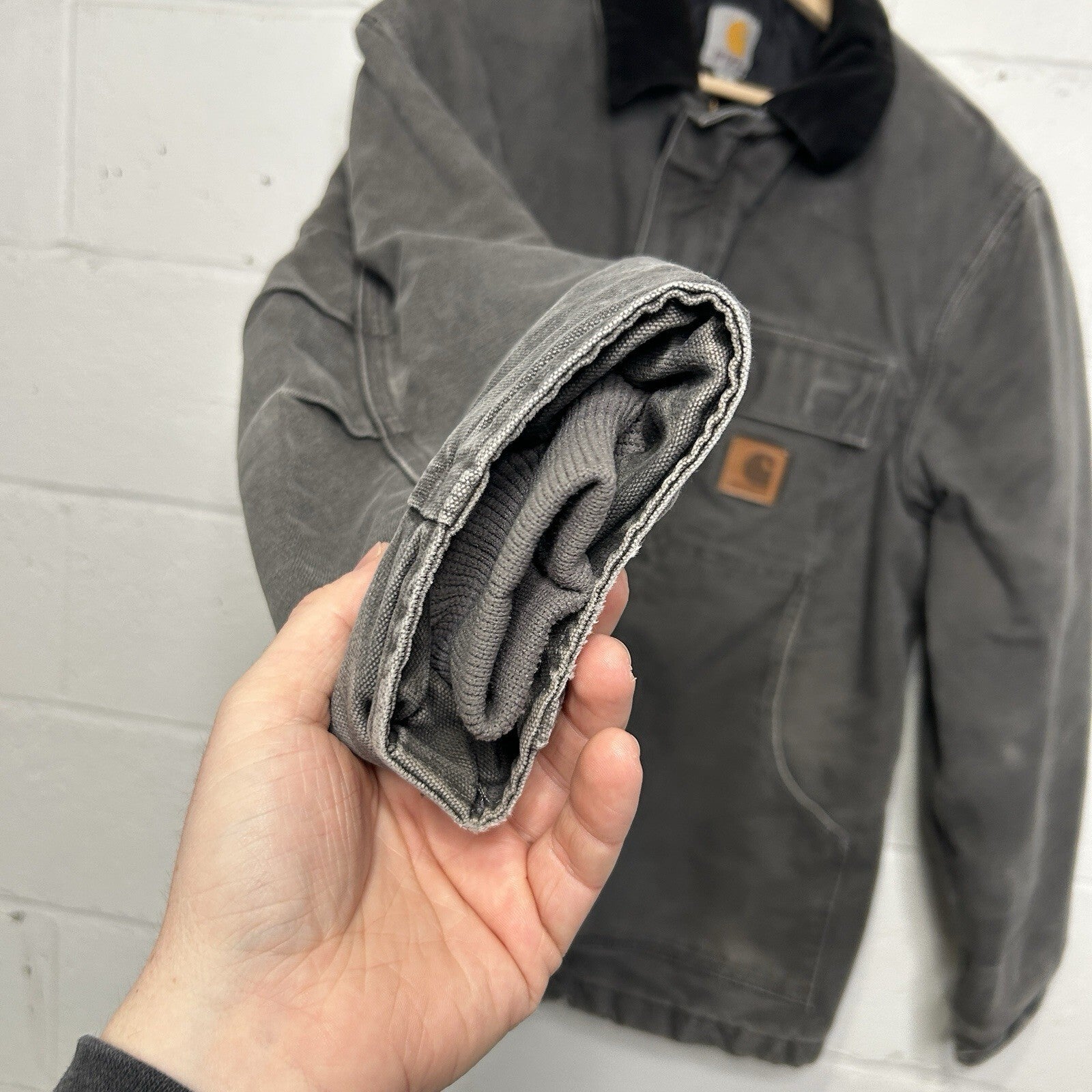 Vintage Carhartt Quilted Artic Jacket “Gravel Grey” C26 GVL Men’s Medium