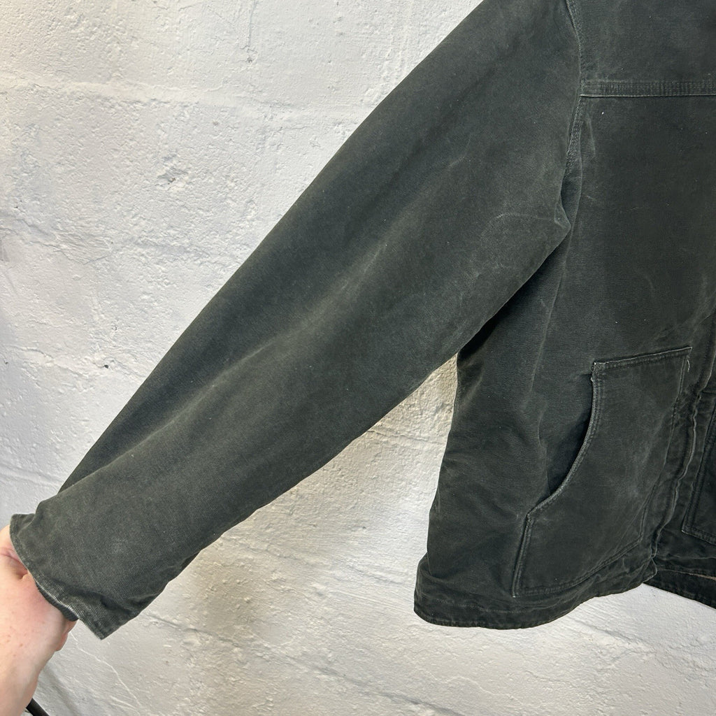 Vintage Carhartt Sherpa-Lined Ridge Coat “Moss Green” WC061 MOS Women’s X-Large