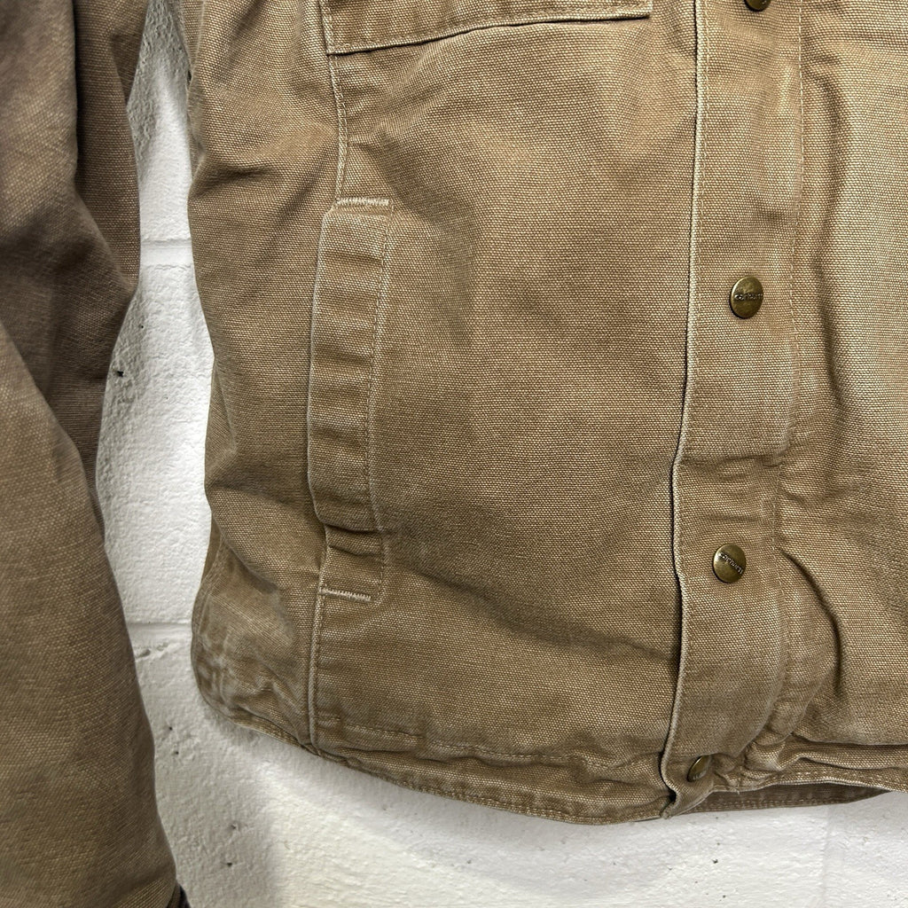 Carhartt Sherpa-Lined Bartlett Hooded Jacket “Frontier Brown” 102285-903 Men’s S
