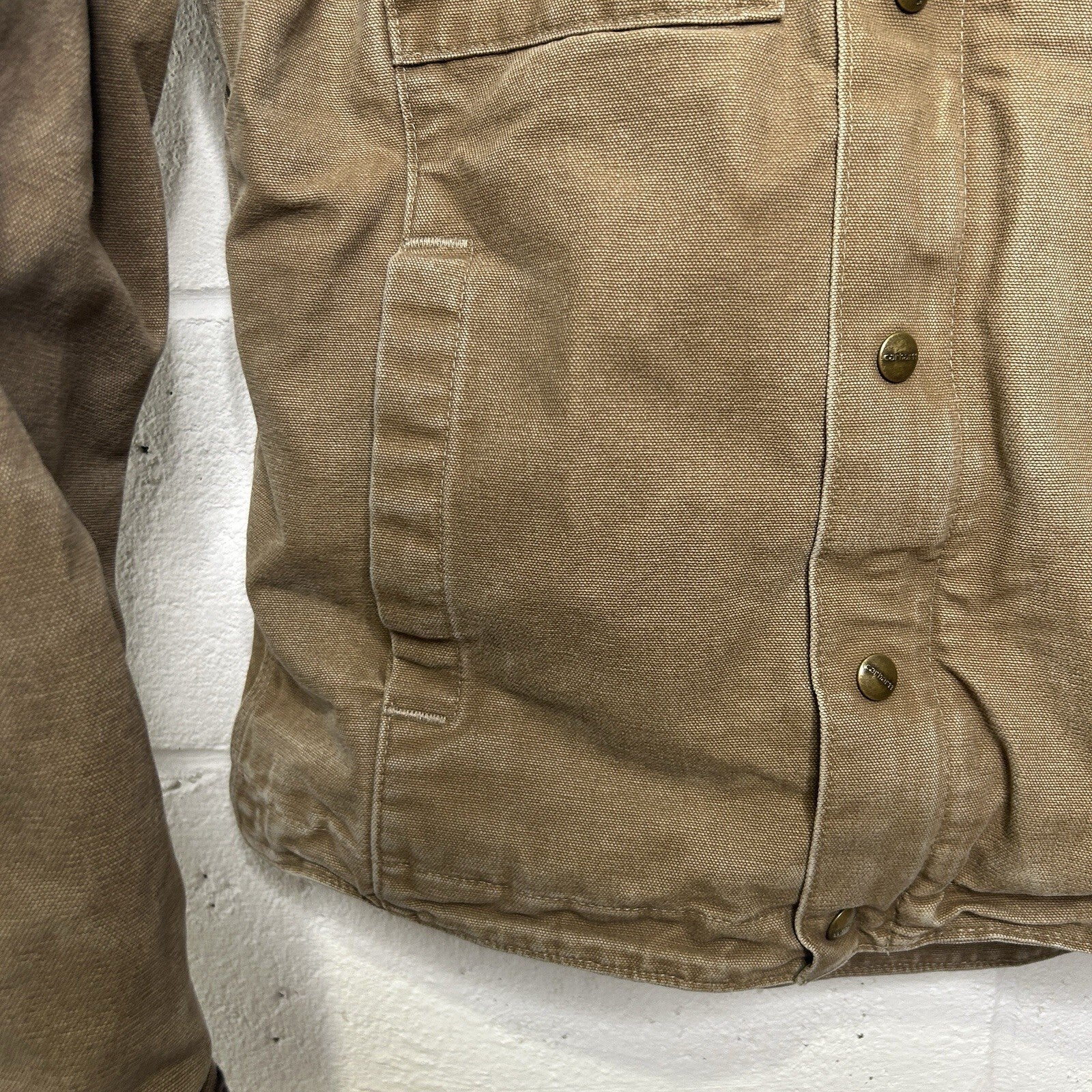 Carhartt Sherpa-Lined Bartlett Hooded Jacket “Frontier Brown” 102285-903 Men’s S