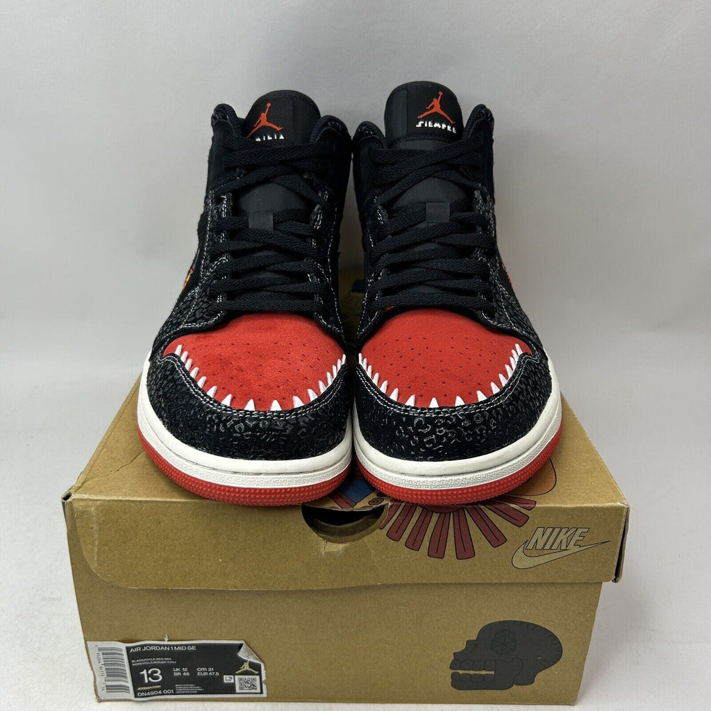 Nike Shoes Air Jordan 1 Retro Mid SE “Siempre Familia” DN4904-001 Men’s 13 Worn