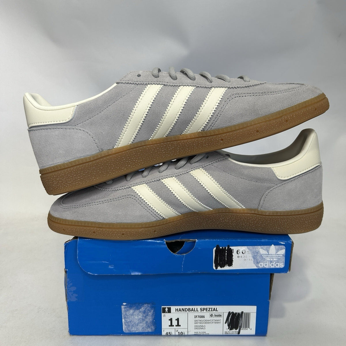 Adidas Originals Handball Spezial “Grey Cream White” - IF7086 Men’s 11 New