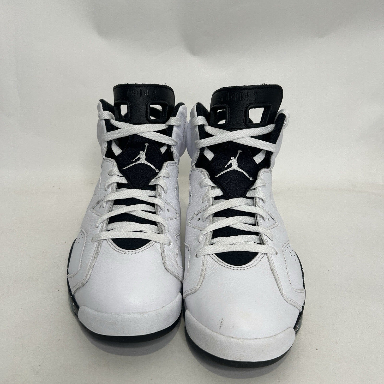 Nike Air Jordan 6 Retro “Reverse Oreo/Black White” CT8529-112 Men’s 12 Worn
