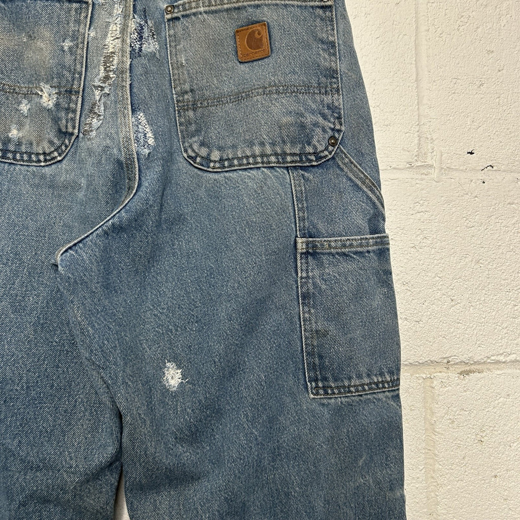 Vintage Carhartt Logger Denim DoubleKnee Pants “Darkstone”