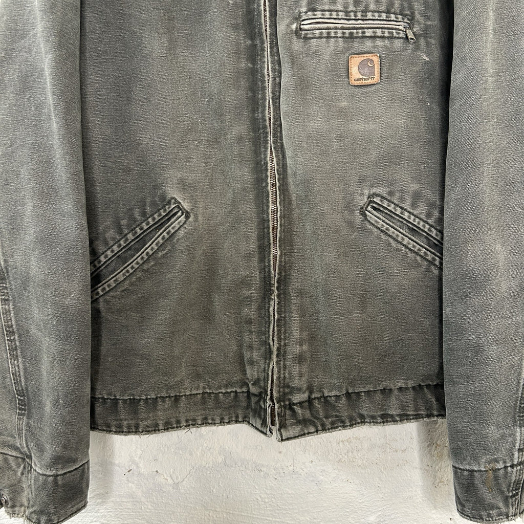 Vintage Carhartt Blanket-Lined Detroit Jacket “Moss Green” J97 MOS Men’s X-Large