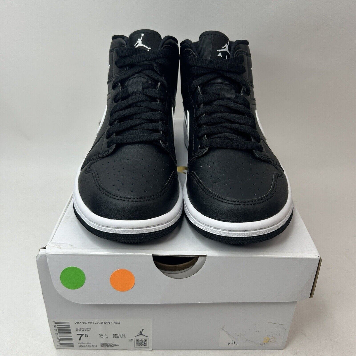 Nike Shoes Air Jordan 1 Retro Mid WMNS “Black White/Panda” 2023
