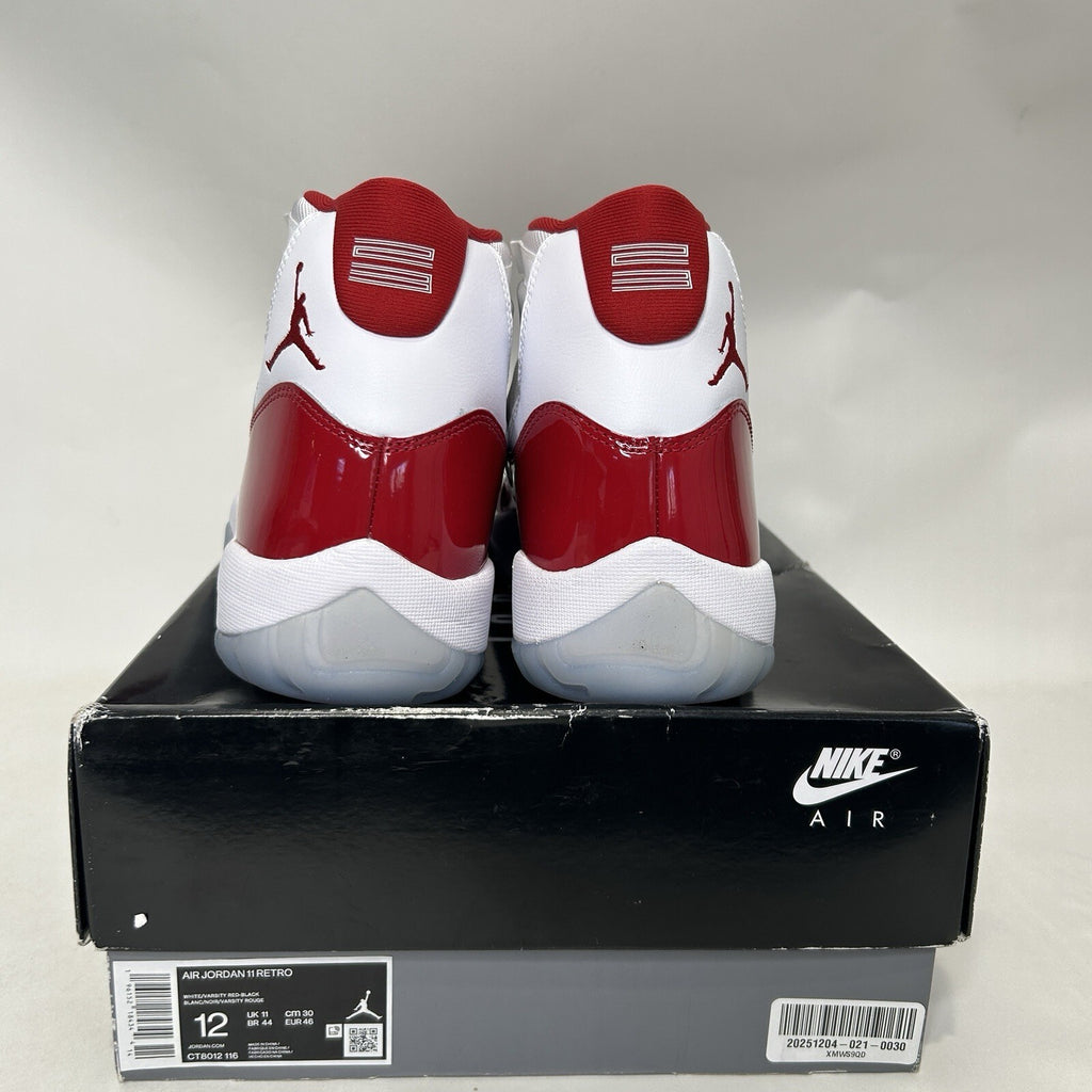 Nike Air Jordan 11 High Retro “Cherry/Varsity Red White” CT8012-116 Men’s 12 New