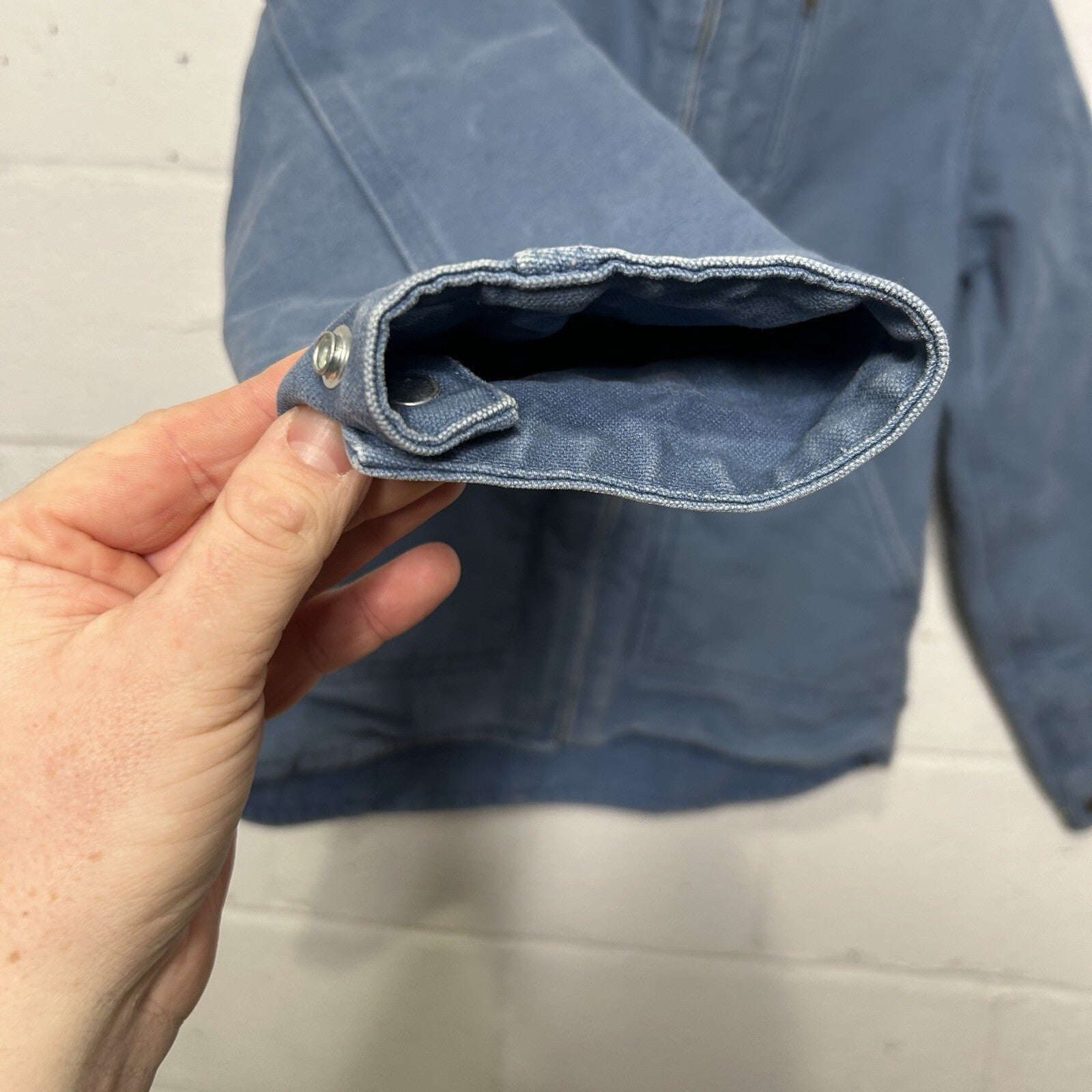 Carhartt Sherpa-Lined Canyon Jacket “French Blue” WJ022 FHB Women’s Small