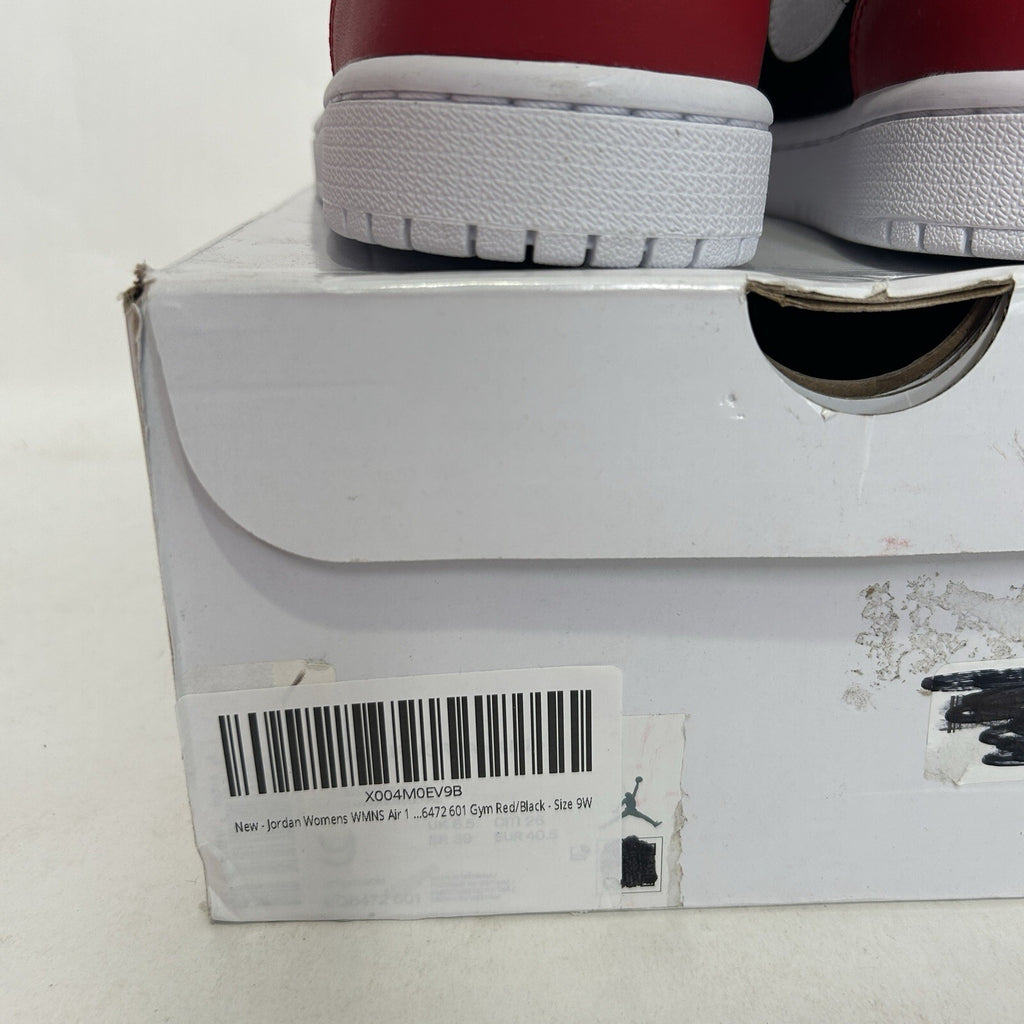 Nike Air Jordan 1 Mid Retro WMNS “Gym Red/White-Black” BQ6472-601 Women’s 9 New