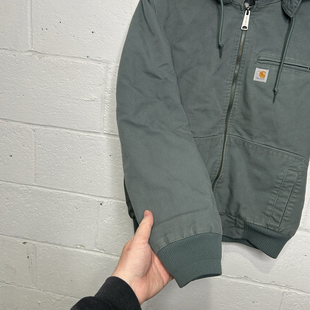 Carhartt Sherpa-Lined Wildwood Jacket “Balsam Green” 100815 G02 Women’s Large