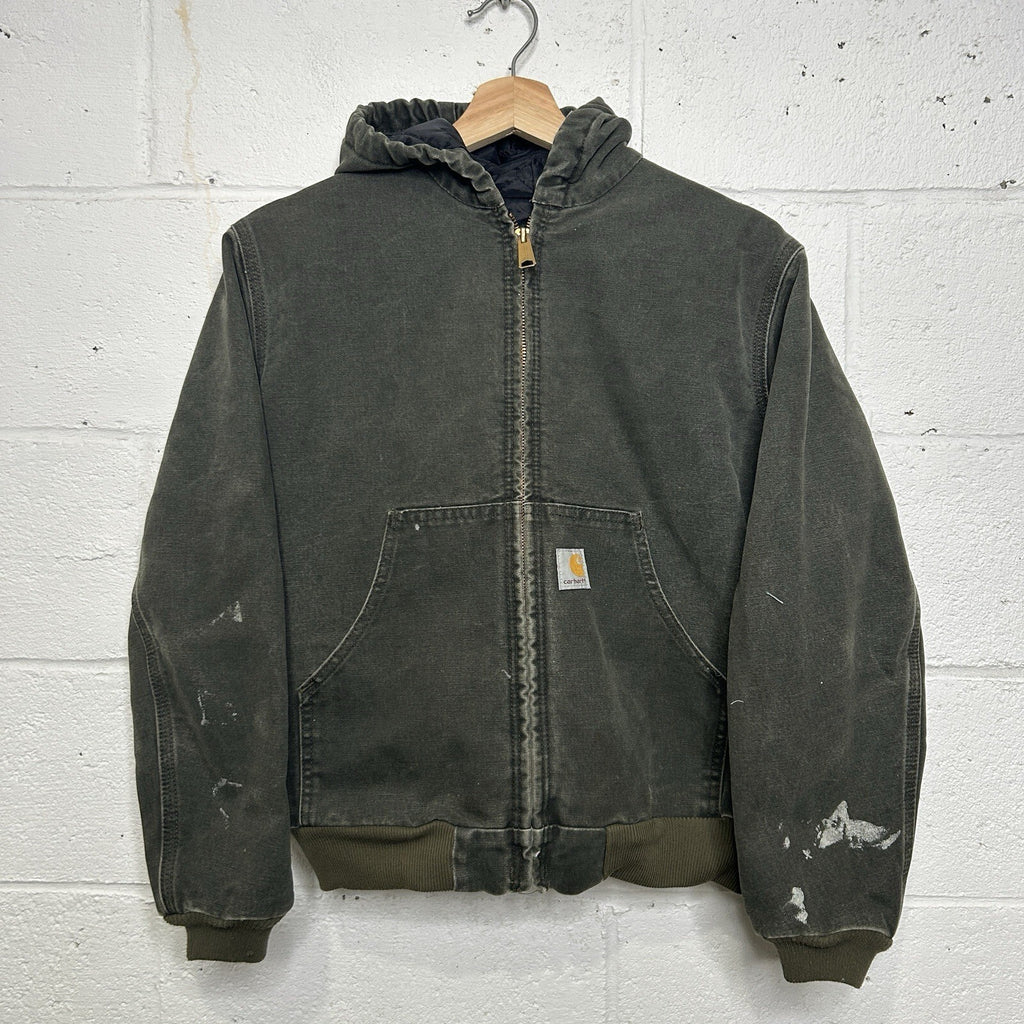 Vintage Carhartt Quilted Active Jacket “Moss Green” Y06 MOS Youth L/Women’s XS