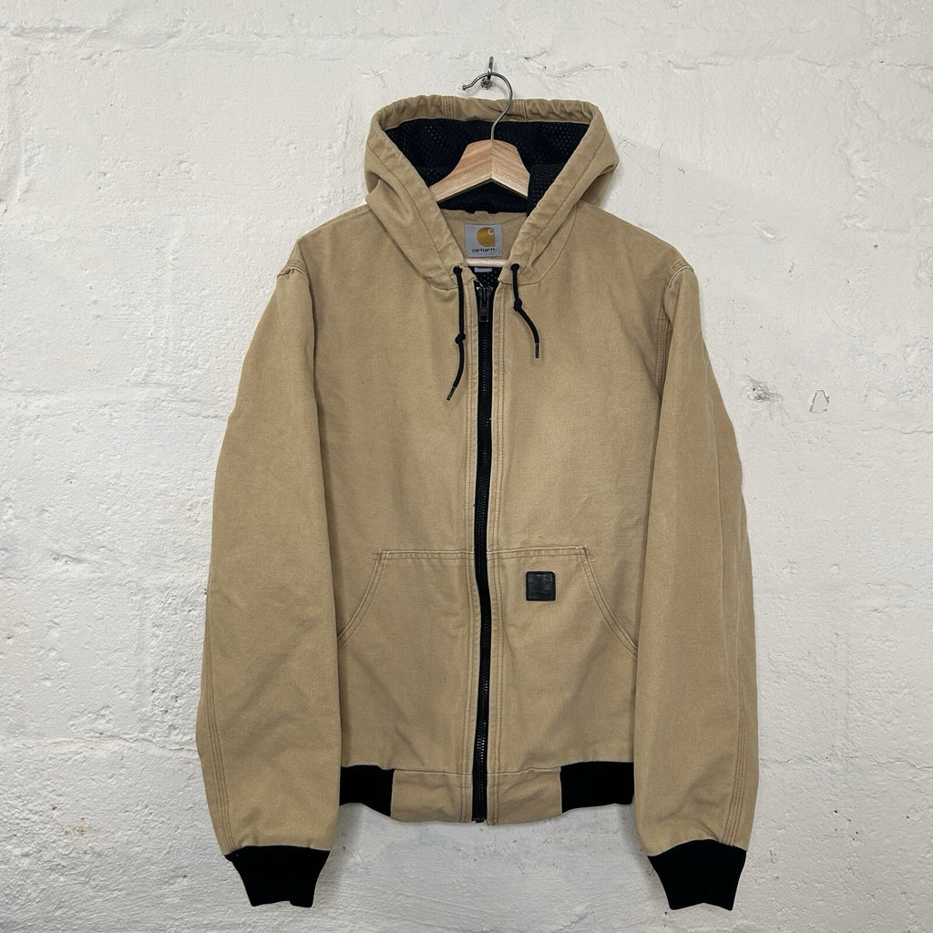 Y2K Carhartt Mesh-Lined Active Jacket “Worn Brown” J360 WNB Men’s Small