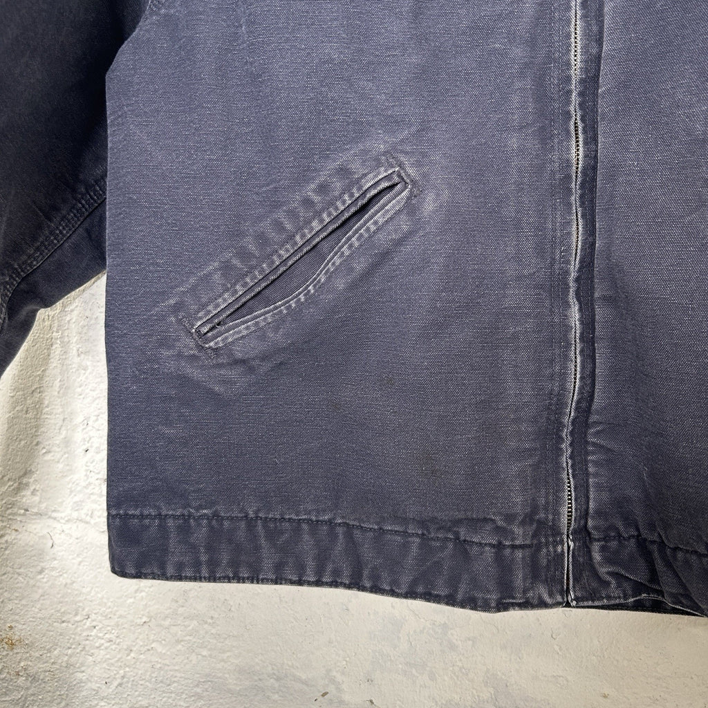 Vintage Carhartt Blanket-Lined Detroit Jacket “Petrol Blue” J204 PTB