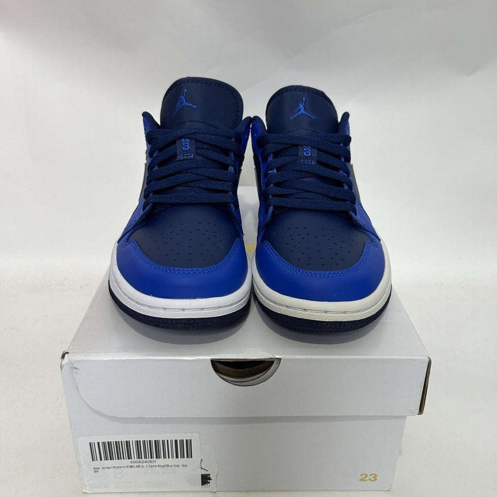 Nike Air Jordan 1 Low Retro WMNS “Game Royal Blue Void” DC0774-400 Women’s 8 New
