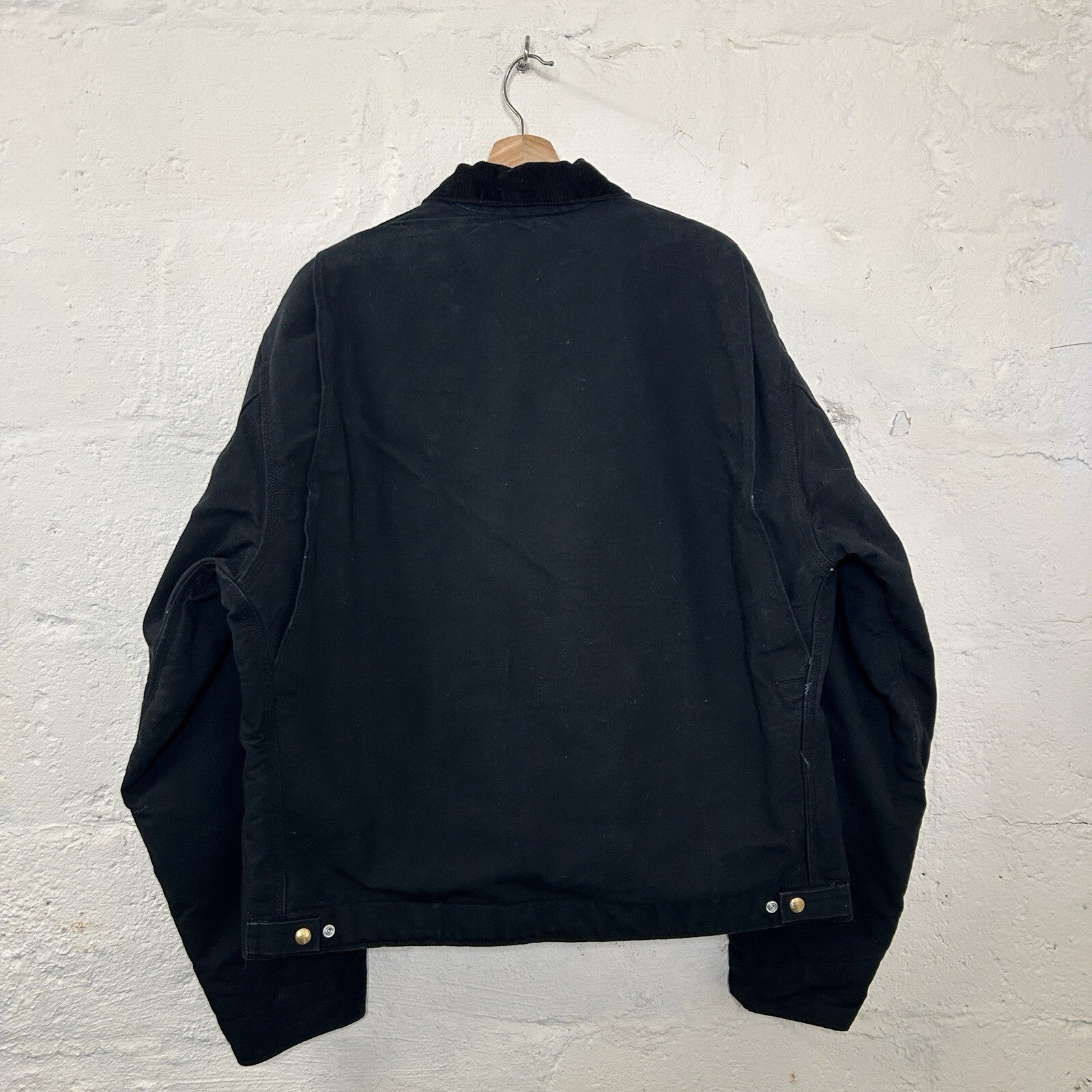 Vintage Carhartt Blanket-Lined Detroit Jacket “Black” J01 BLK Men’s X-Large