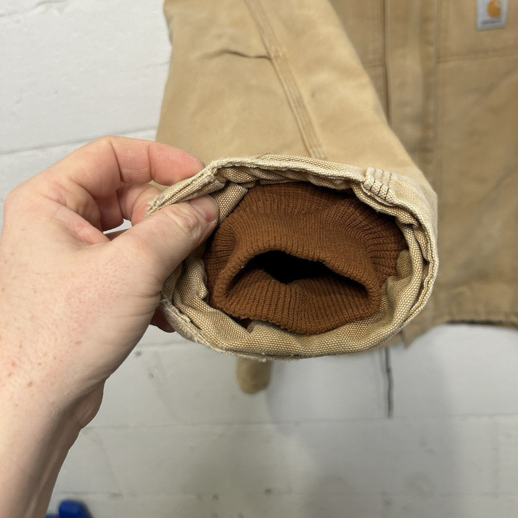 Vintage Carhartt Quilted Artic Jacket “Brown” CQ186 Men’s 2XL