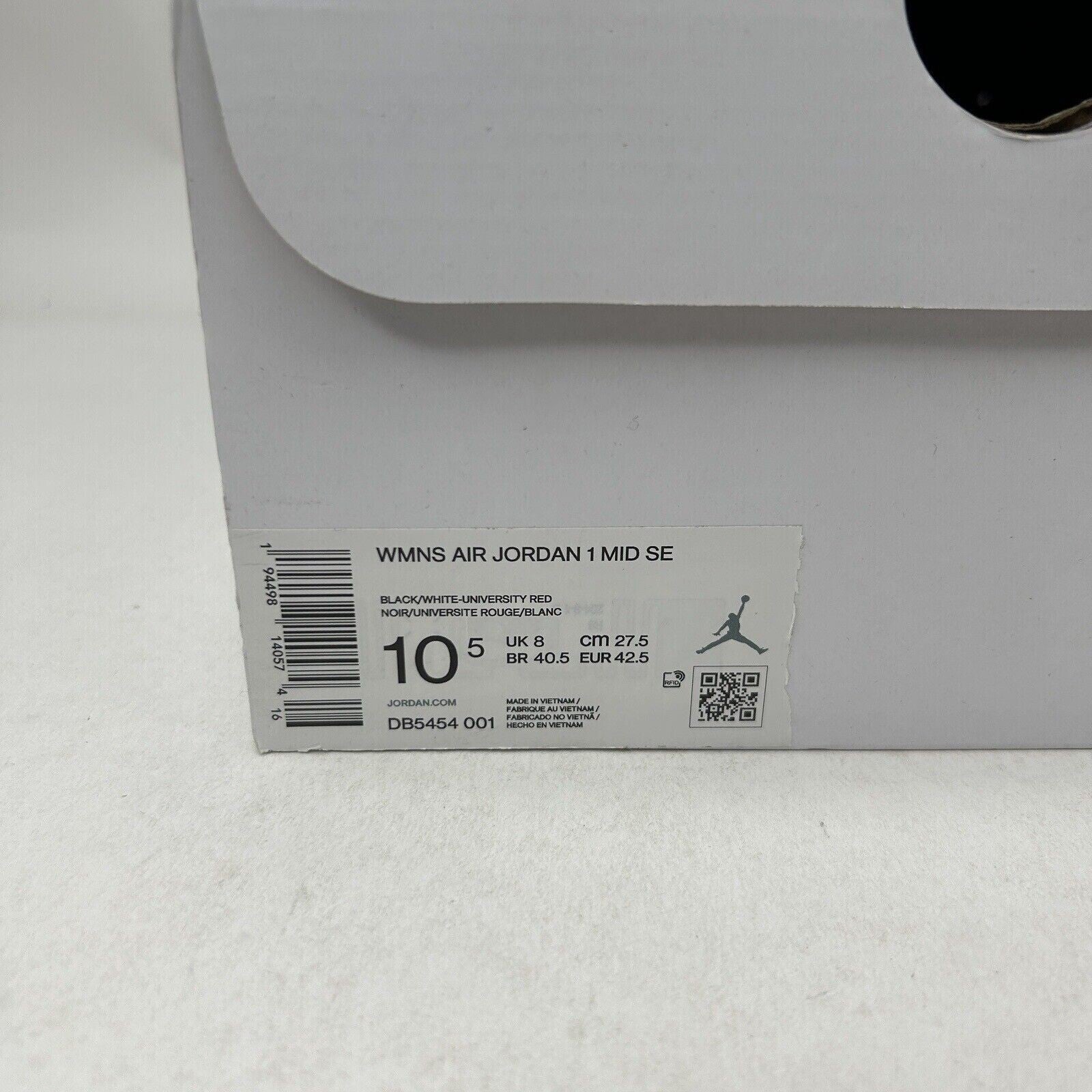 Nike Shoes Air Jordan 1 Mid SE “Black Multi-Color” 2023