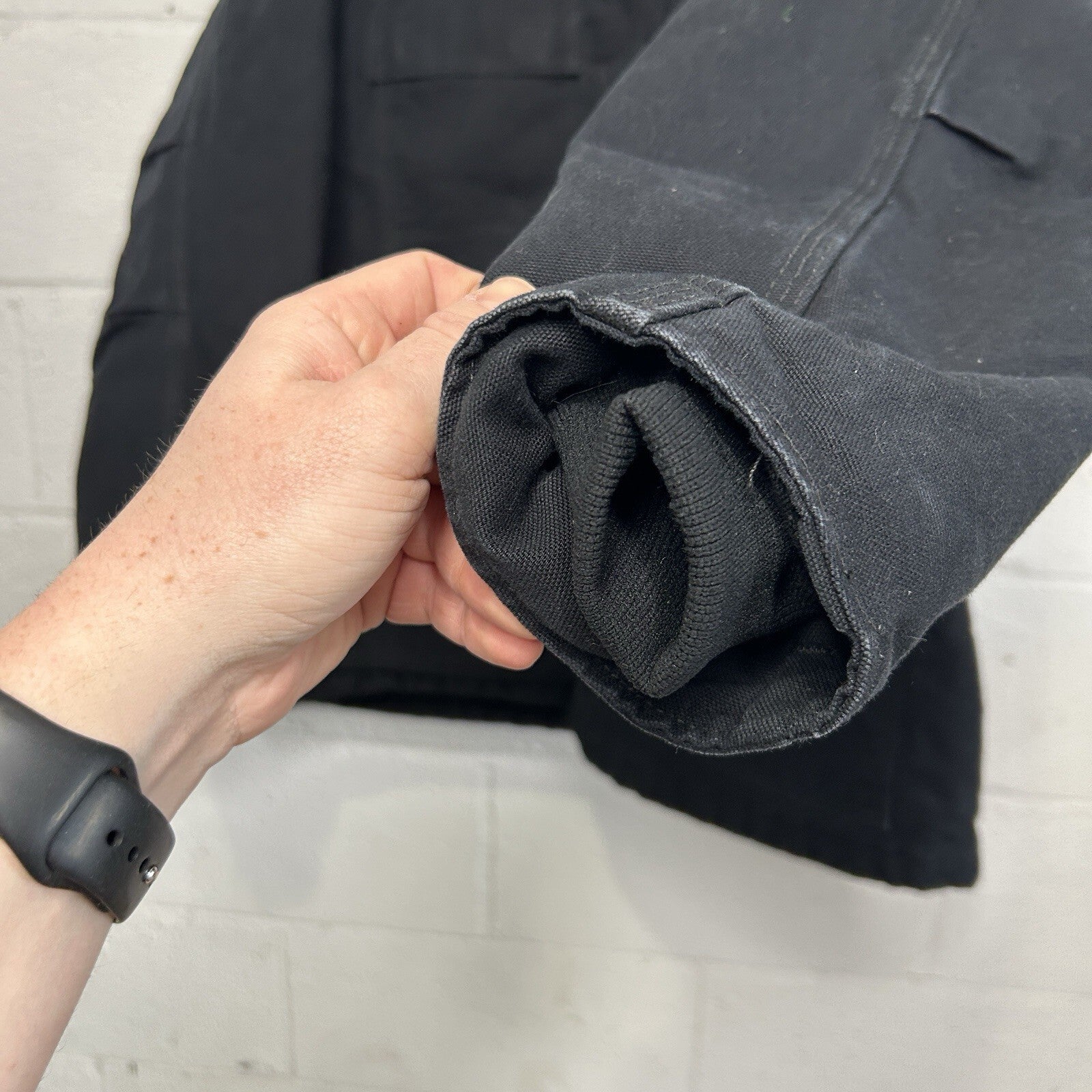Carhartt Quilt-Lined Artic Traditional Jacket “Black” C003 BLK Men’s Large