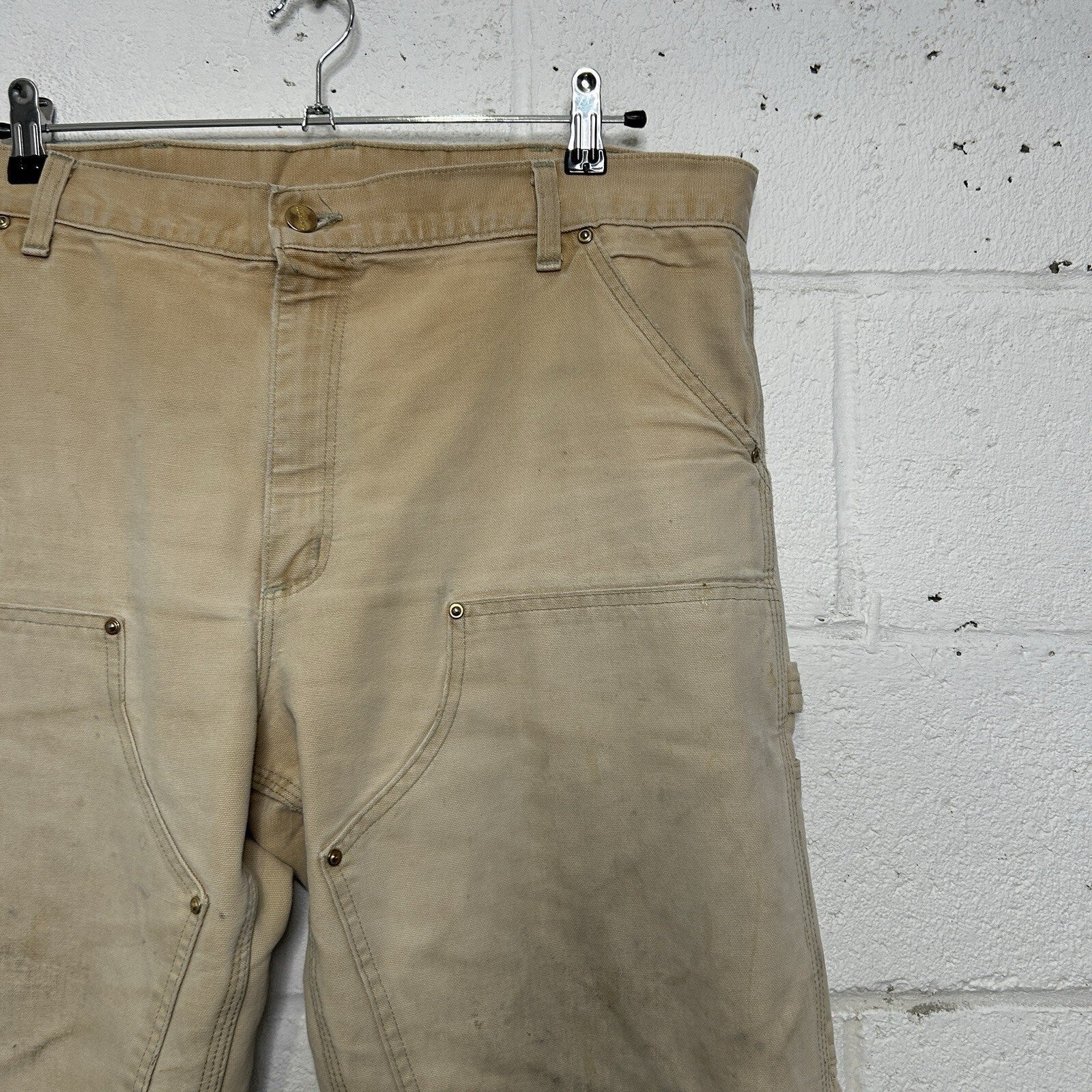 Vintage Carhartt Canvas DoubleKnee Pants “Brown” B01