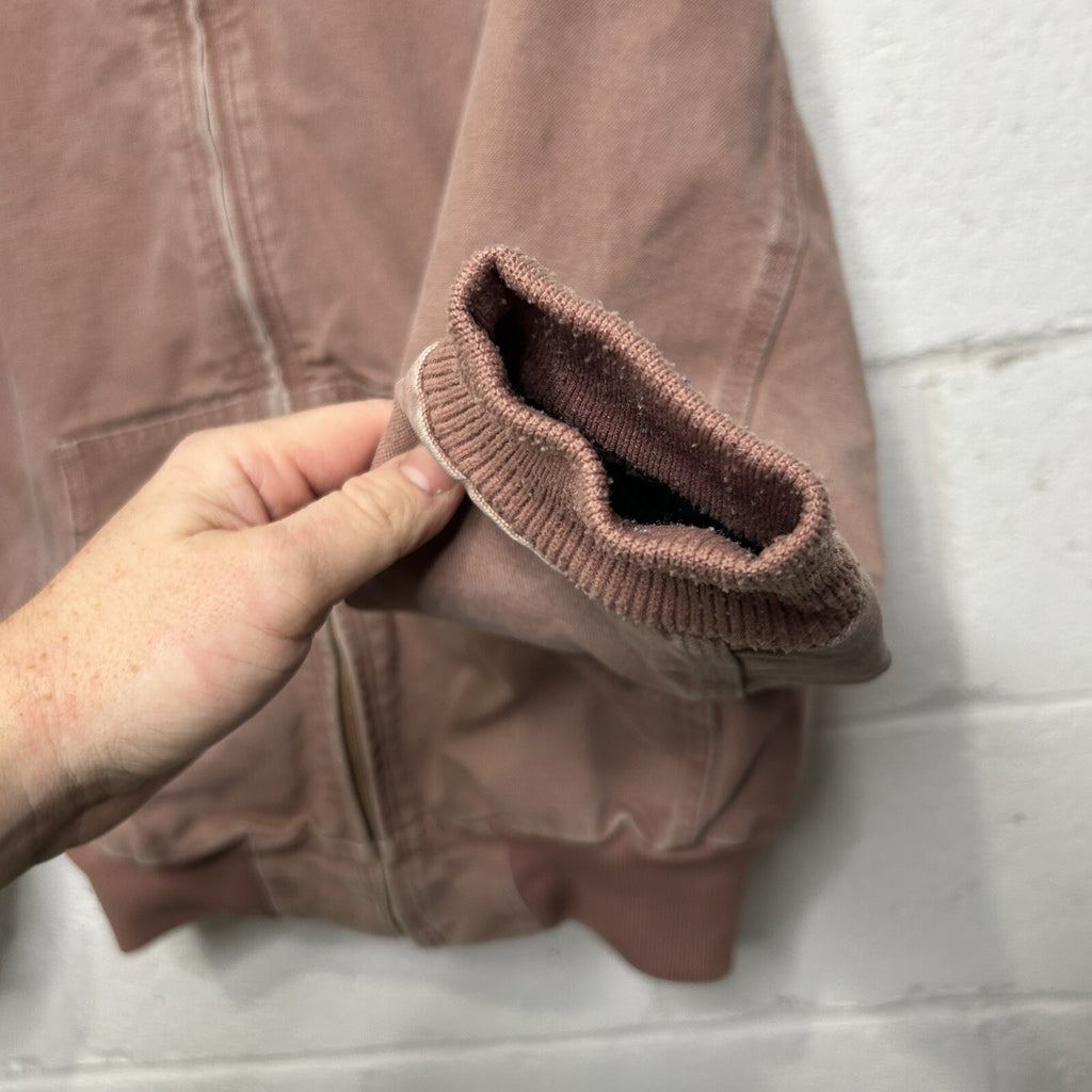 Carhartt Hooded Active Jacket “Burlwood/Dusty Pink” WJ130 667 Women’s Small