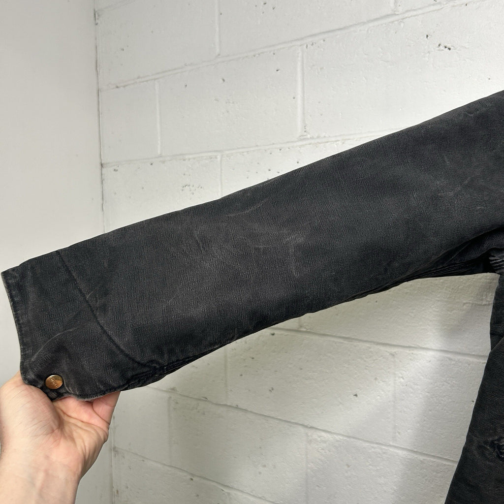 VTG Carhartt Blanket-Lined Detroit Jacket “Black” J01 BLK West Coast Choppers