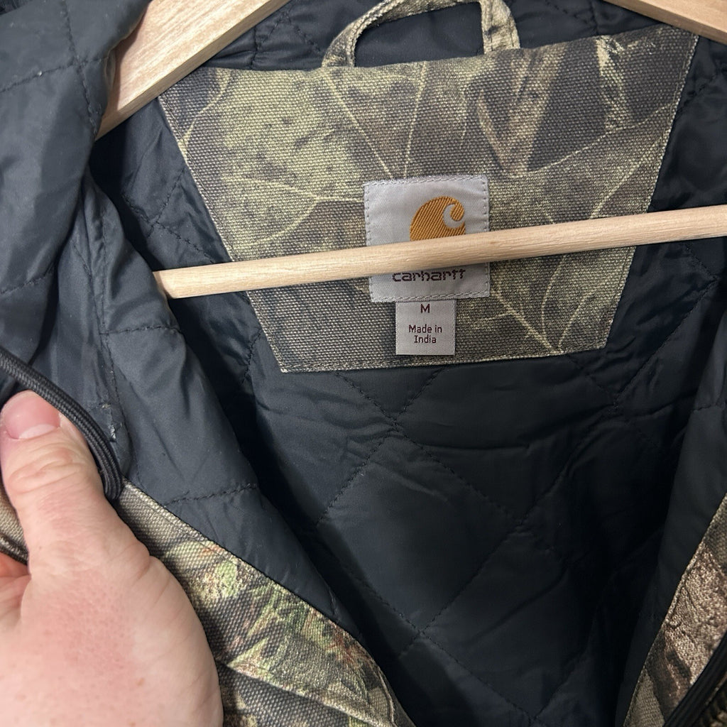 Carhartt Quilt-Lined Active Jacket “Mossy Oak Camo” 104457-340 Men’s Medium