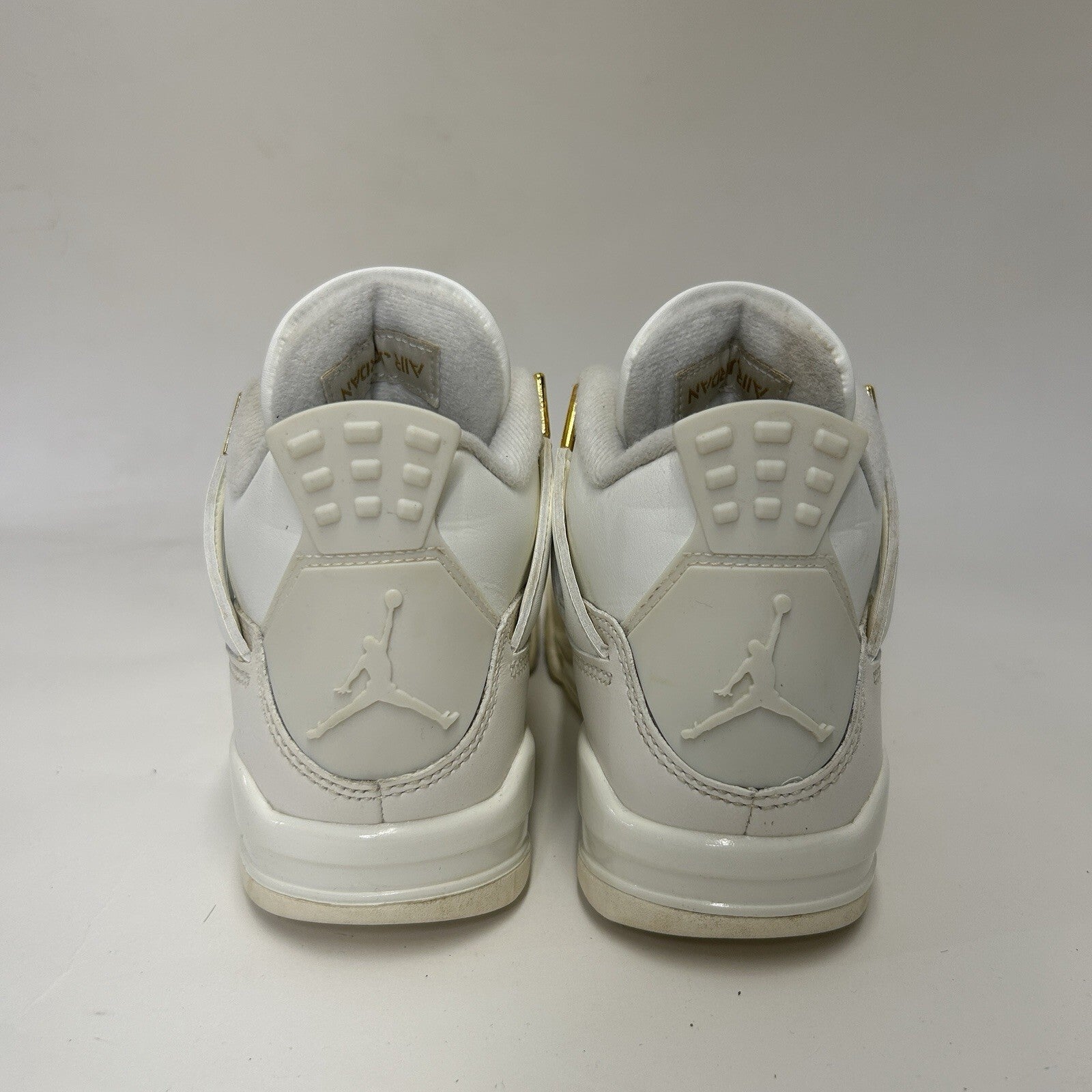 Nike Air Jordan 4 Retro WMNS “Sail Metallic Gold" AQ9129-170 Women’s 6