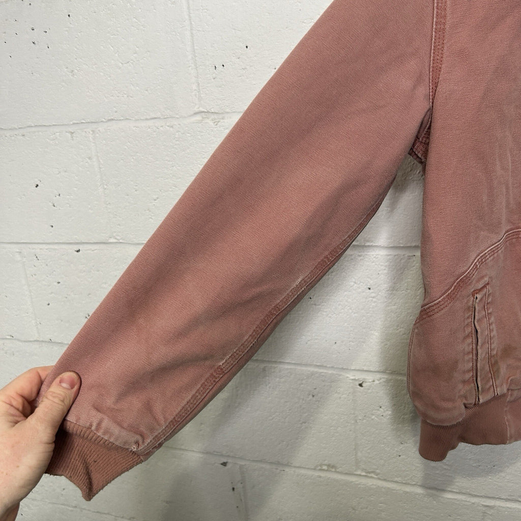 Carhartt Sherpa-Lined Wildwood Jacket “Dried Pink Rose 100815-680 Women’s Small