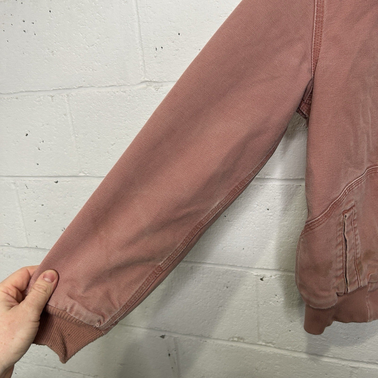 Carhartt Sherpa-Lined Wildwood Jacket “Dried Pink Rose 100815-680 Women’s Small