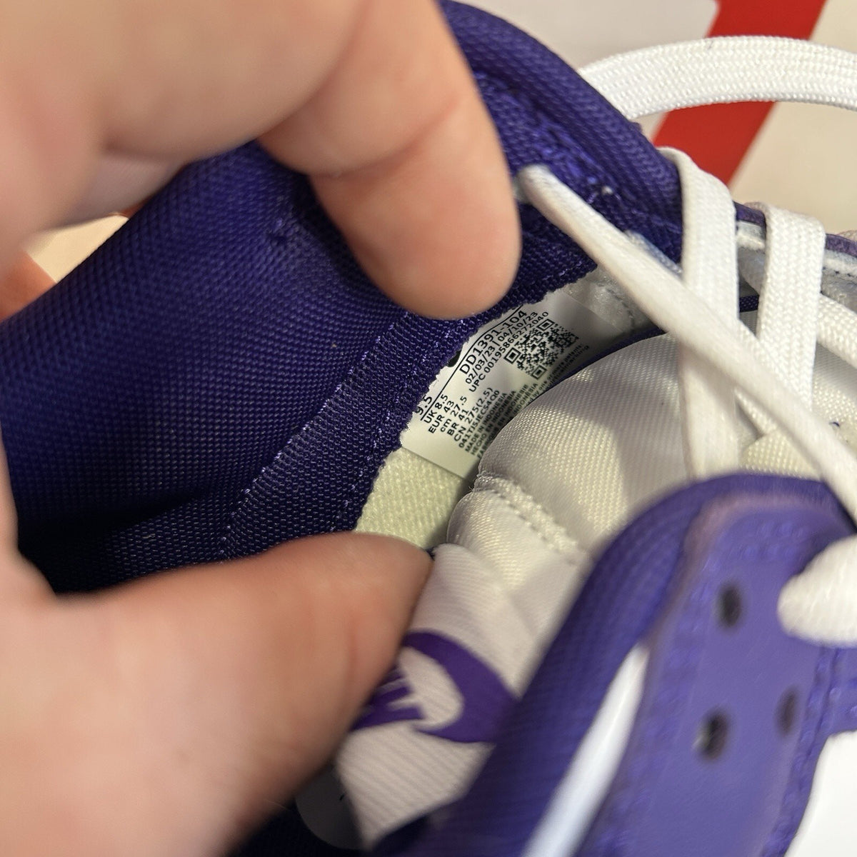 Nike Dunk Low Retro “Championship Court Purple”