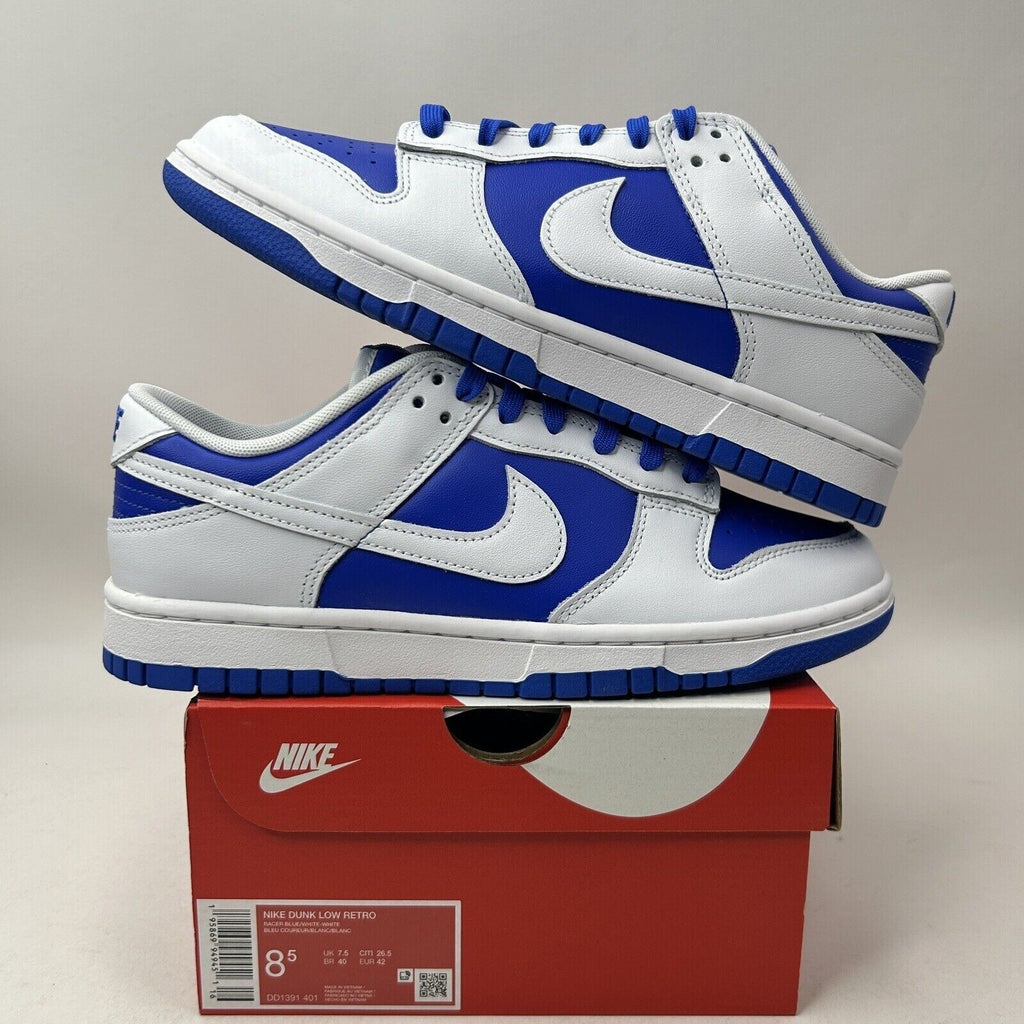 Nike Shoes Dunk Low Retro “Racer Blue” 2023