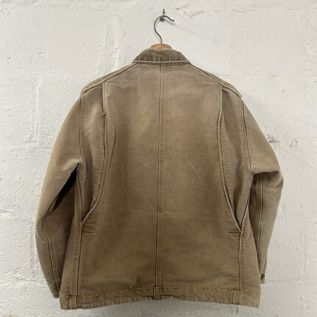 Vintage 60s Carhartt Troy Woolen Mills Blanketed Big C Chore Coat Men’s Medium
