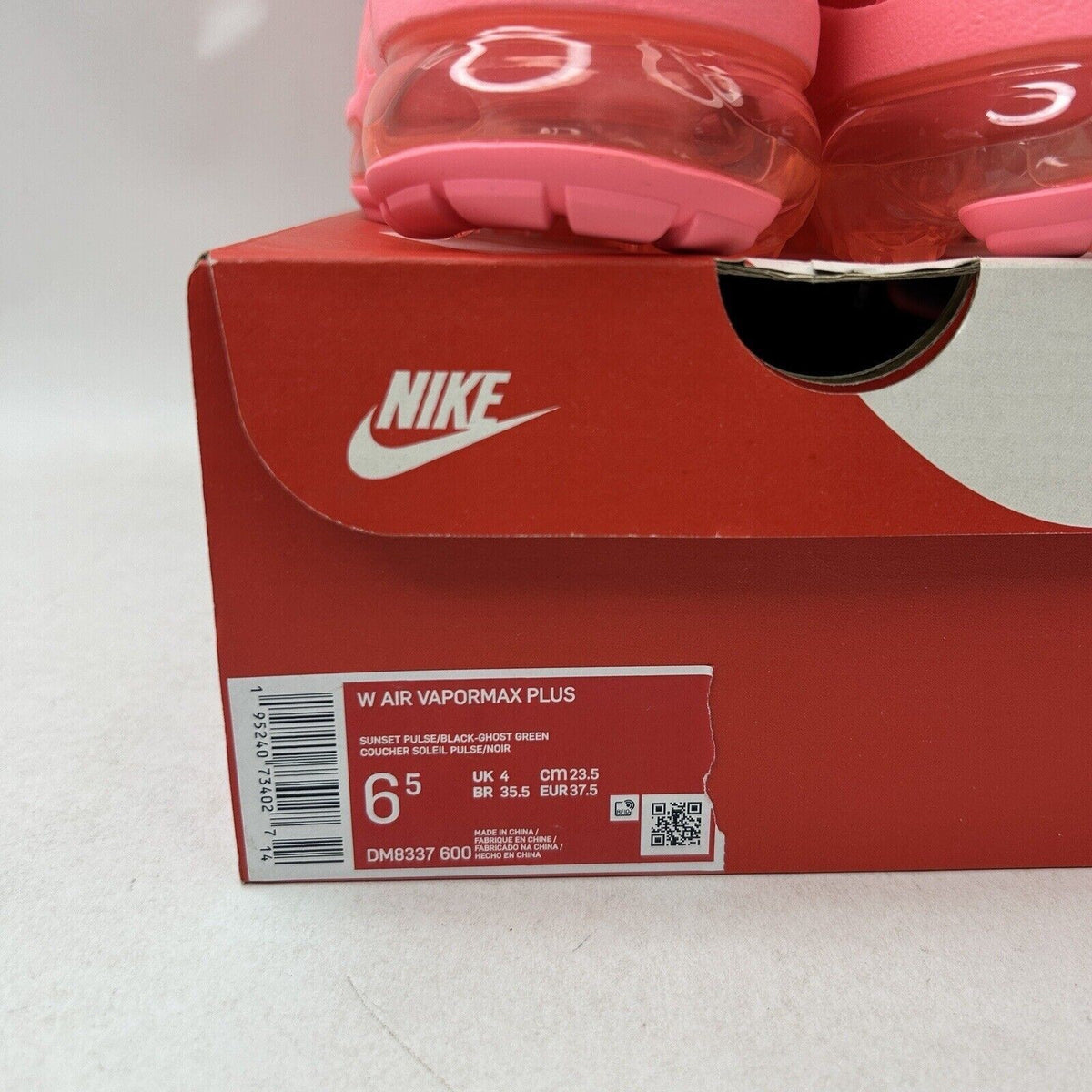Nike Shoes Vapormax Plus WMNS “Bubblegum Pink” 2024