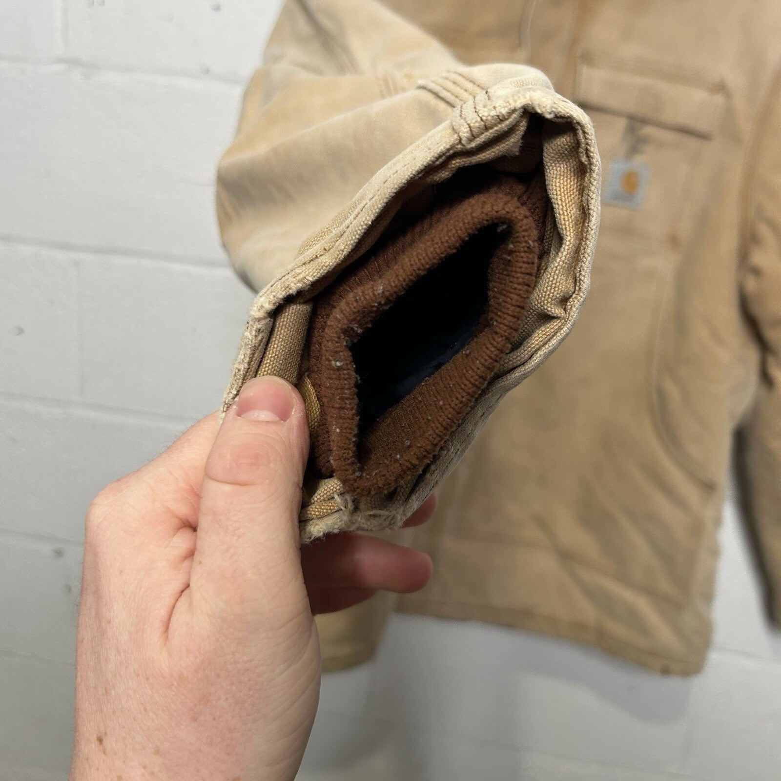 Vintage Carhartt Quilted Artic Jacket “Brown” CQ186 Men’s X-Large