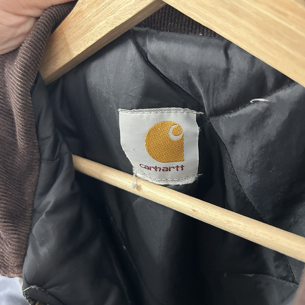 Vintage Carhartt Quilted Arctic Chore Jacket “Cement Grey” C26 CMT Men’s X-Large