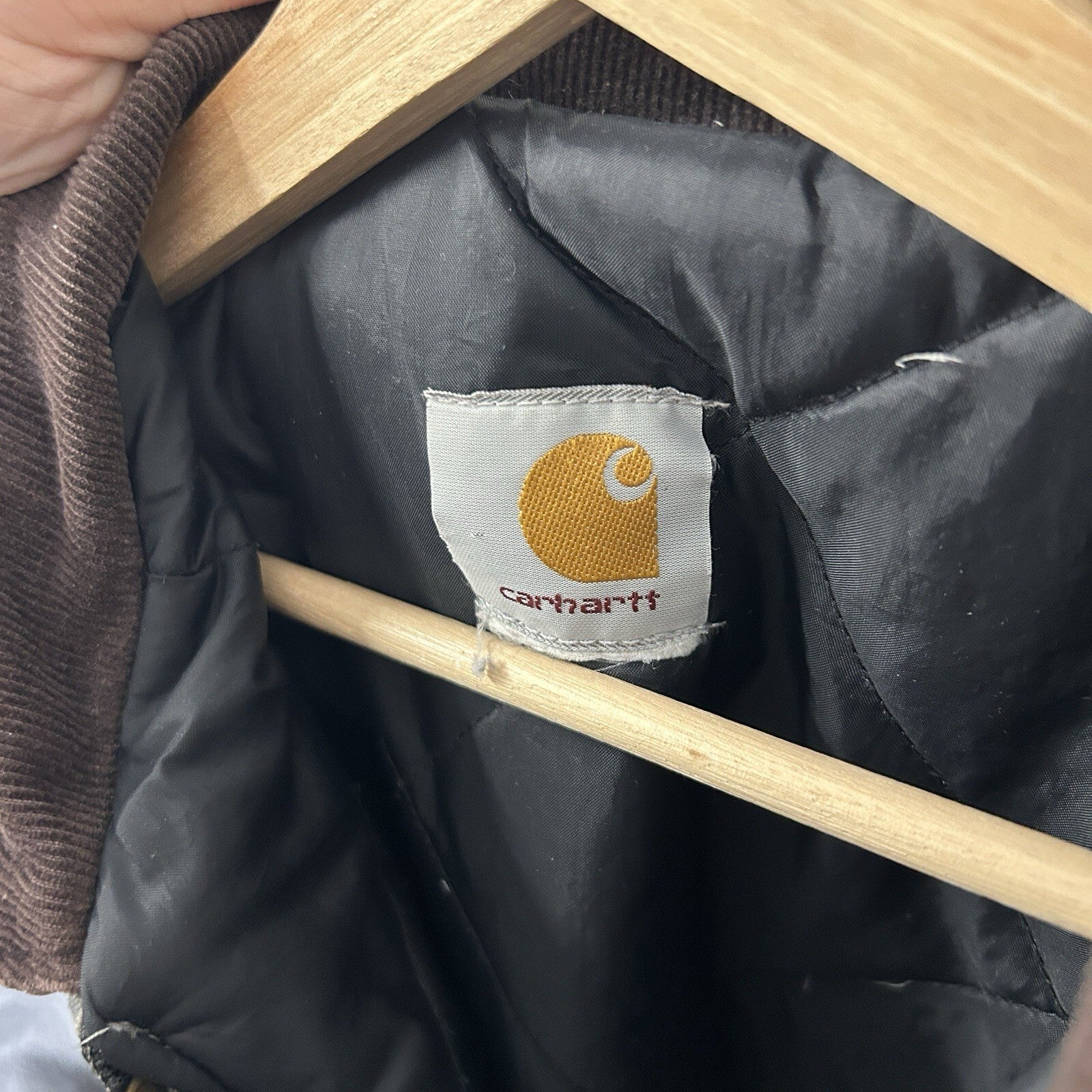 Vintage Carhartt Quilted Arctic Chore Jacket “Cement Grey” C26 CMT Men’s X-Large