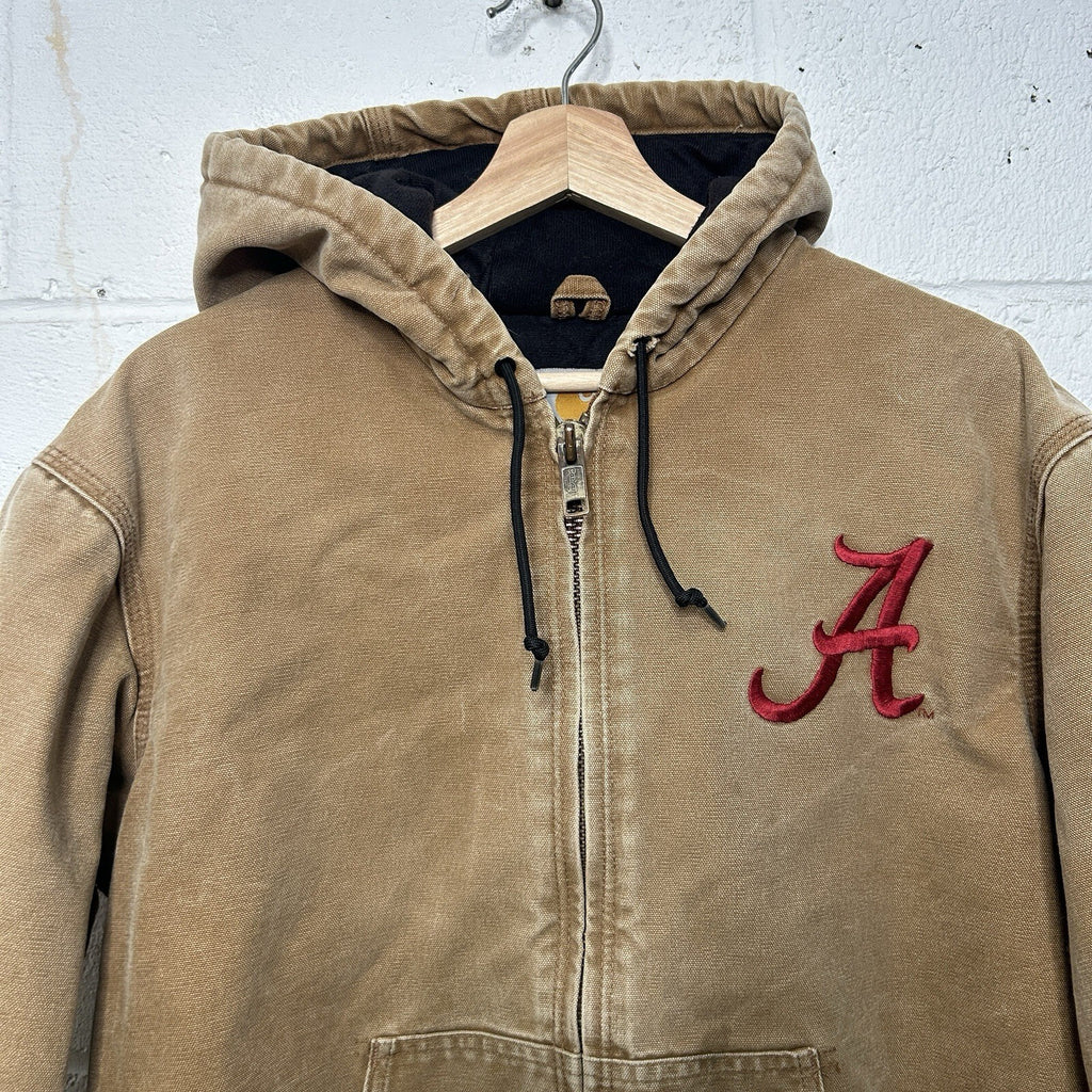 NCAA X Carhartt Quilted Active Jacket “Brown” Alabama 100808-211 Men’s Medium