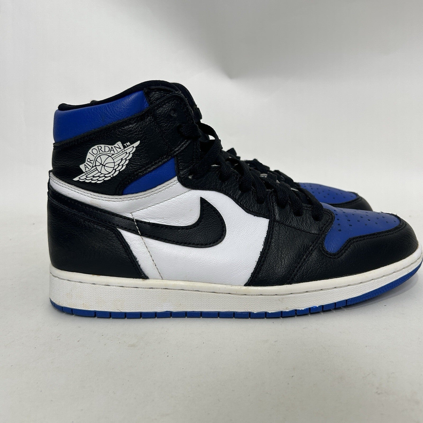 Nike Air Jordan 1 Retro High OG “Royal Toe” 555088-041 Men's 9.5
