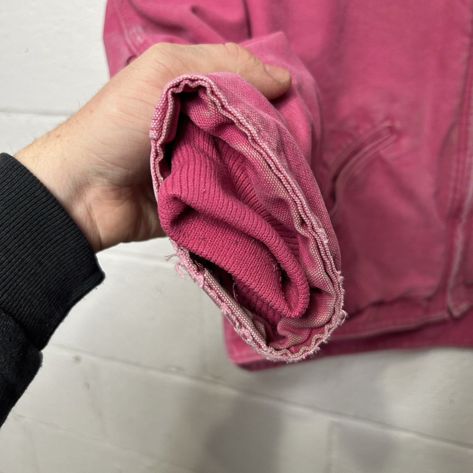Y2K Carhartt Hooded Detroit Jacket “Watermelon Pink” WJ141