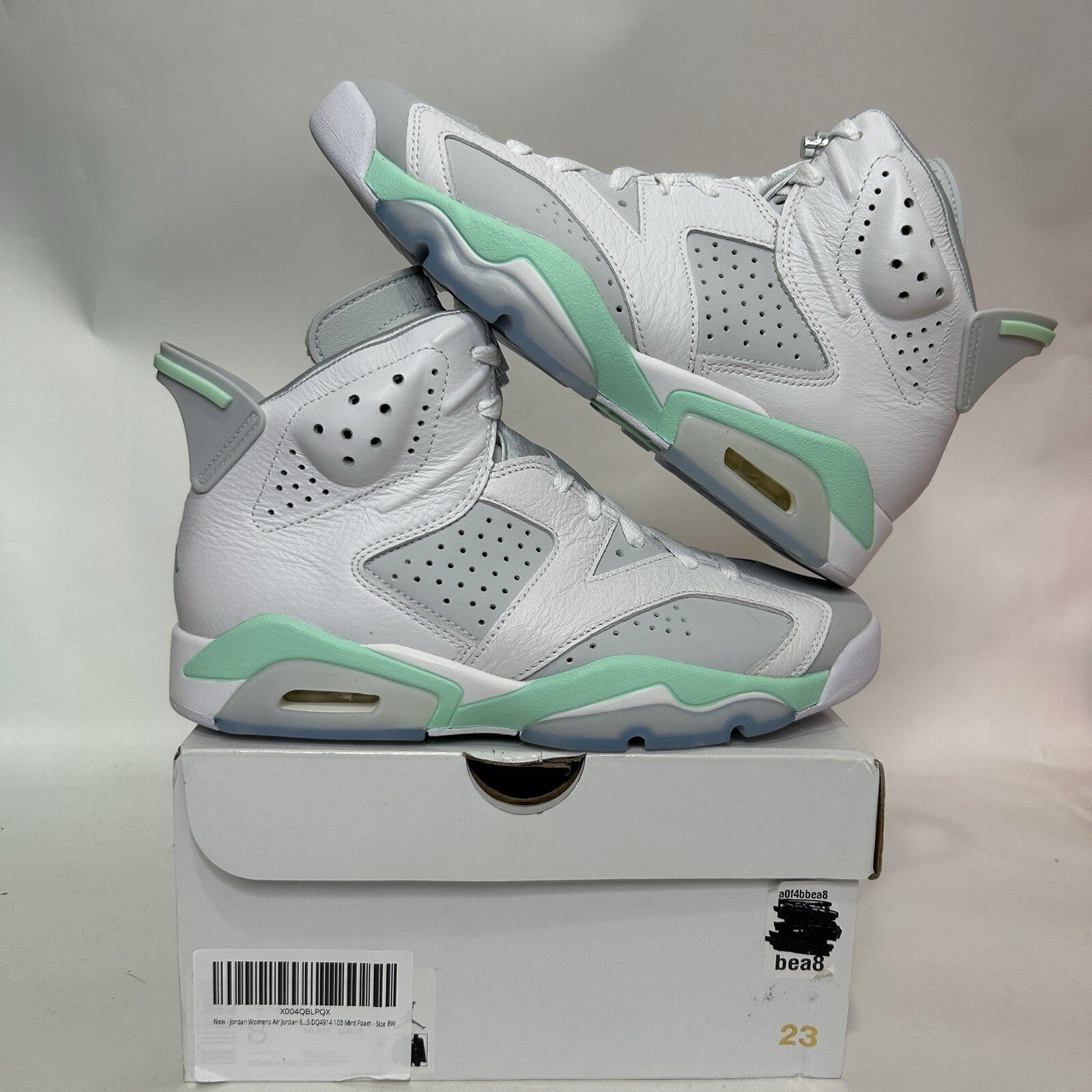 Nike Air Jordan 6 Retro WMNS “Mint Foam” DQ4914-103 Women’s 8 New