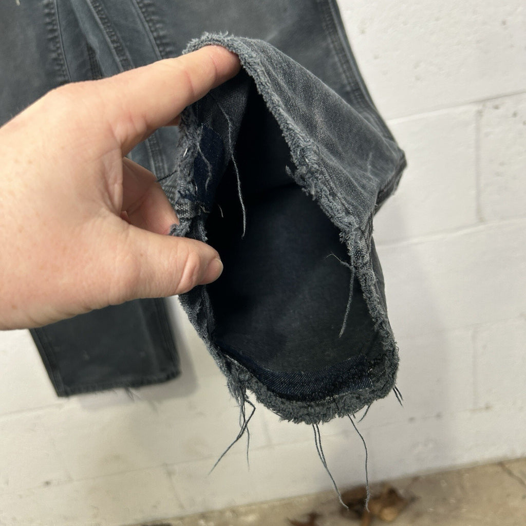 Vintage Faded Carhartt DoubleKnee Carpenter Pants “Black”