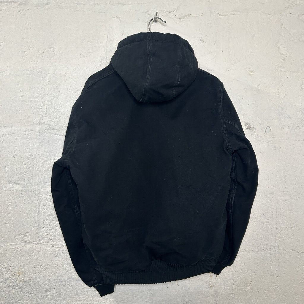 Vintage Carhartt Quilted Hooded Active Jacket “Black” J140 BLK Men’s Small
